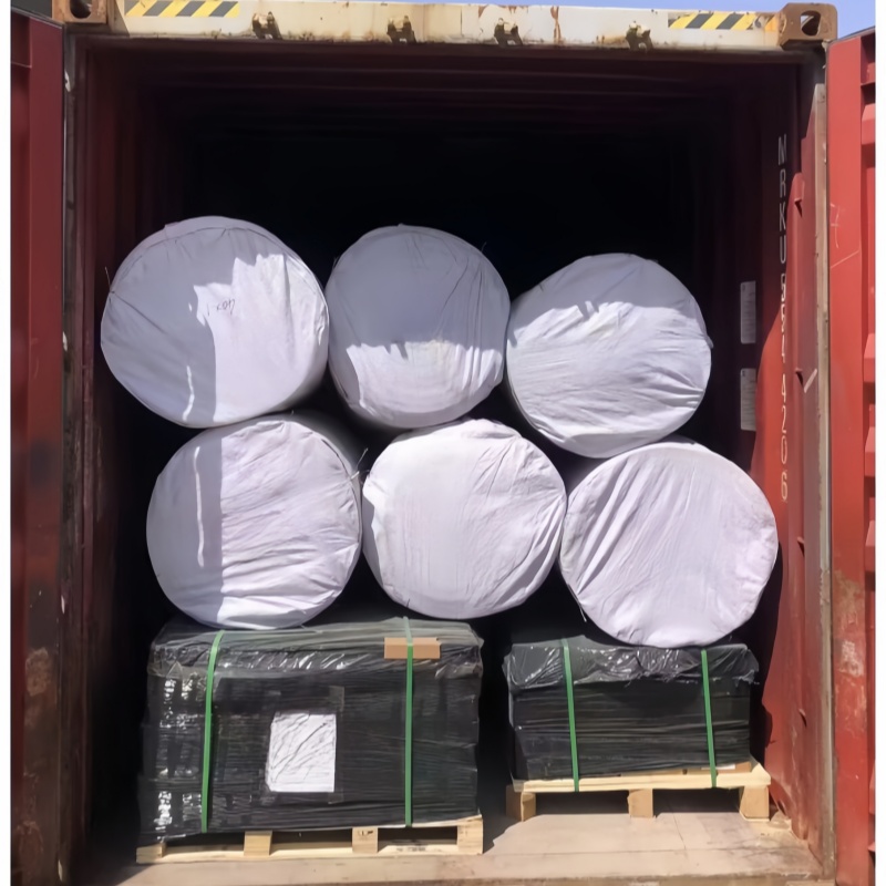 Loading container